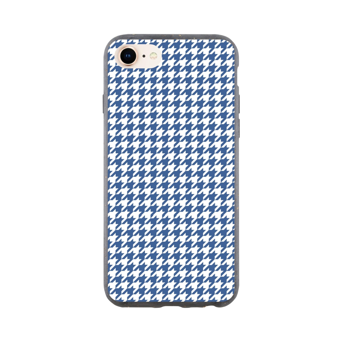 Houndstooth Pattern in Integra Blue - Phone Case