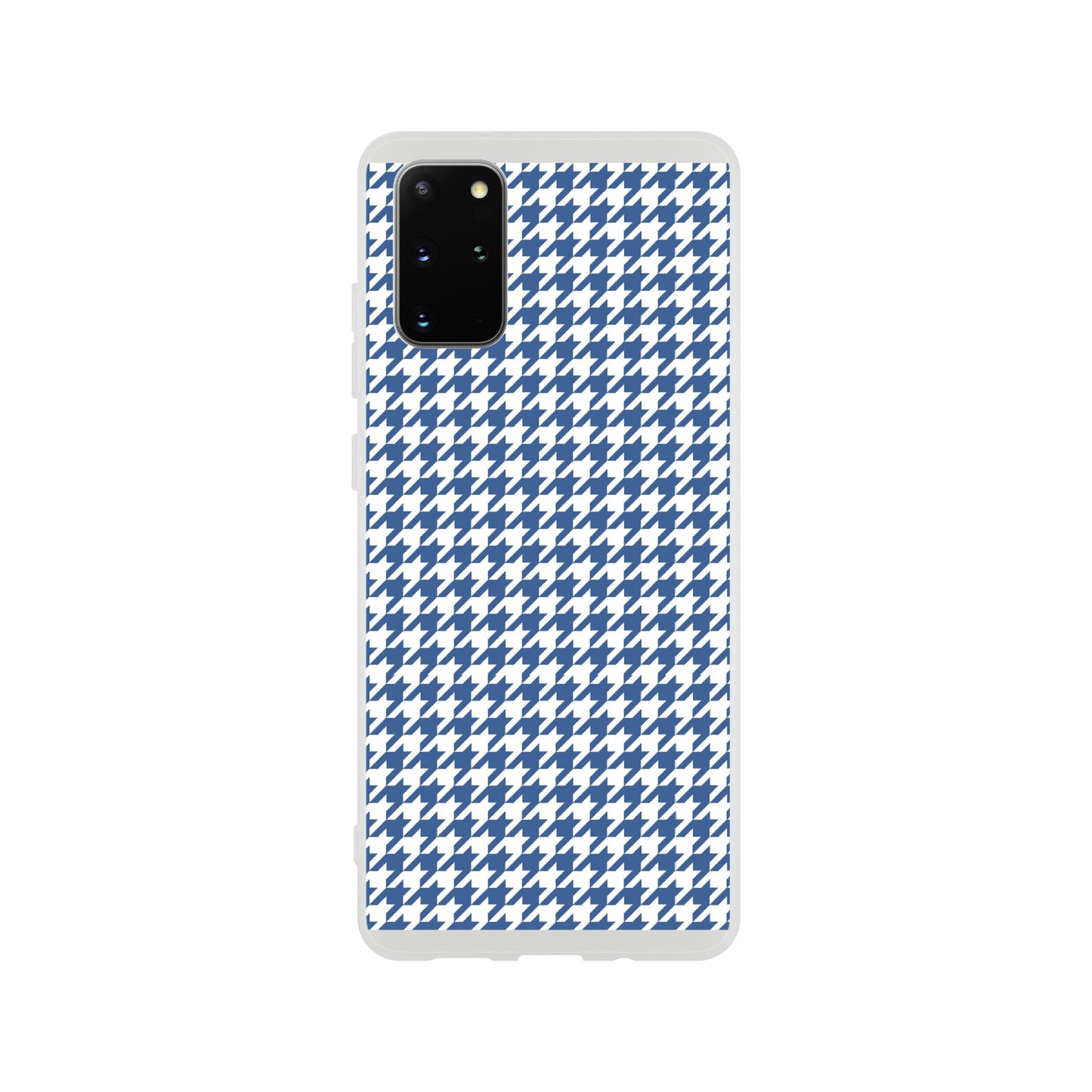 Houndstooth Pattern in Integra Blue - Phone Case