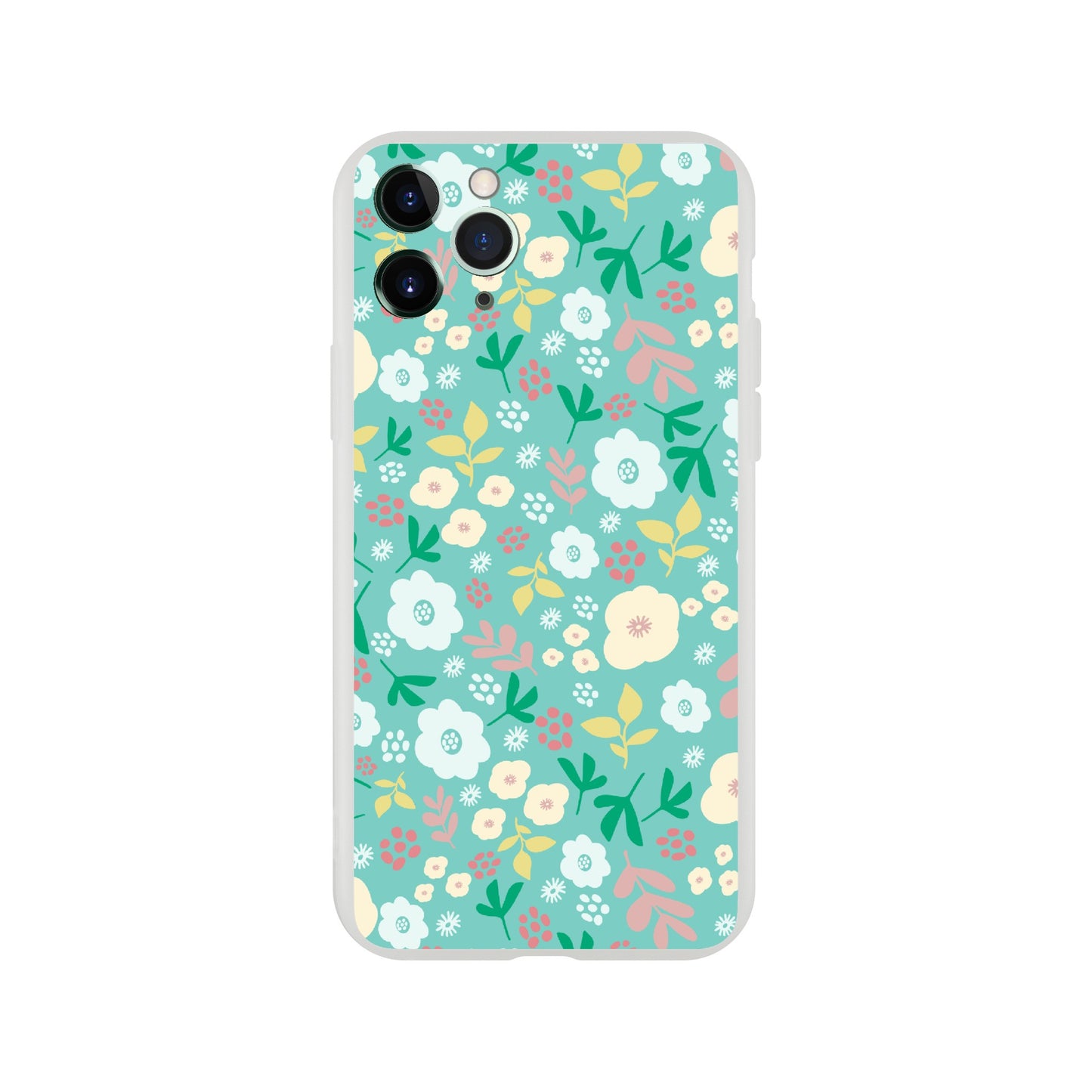 Spring Flowers on Green - Phone Case