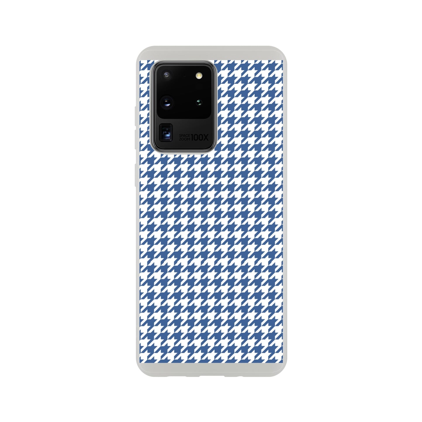 Houndstooth Pattern in Integra Blue - Phone Case