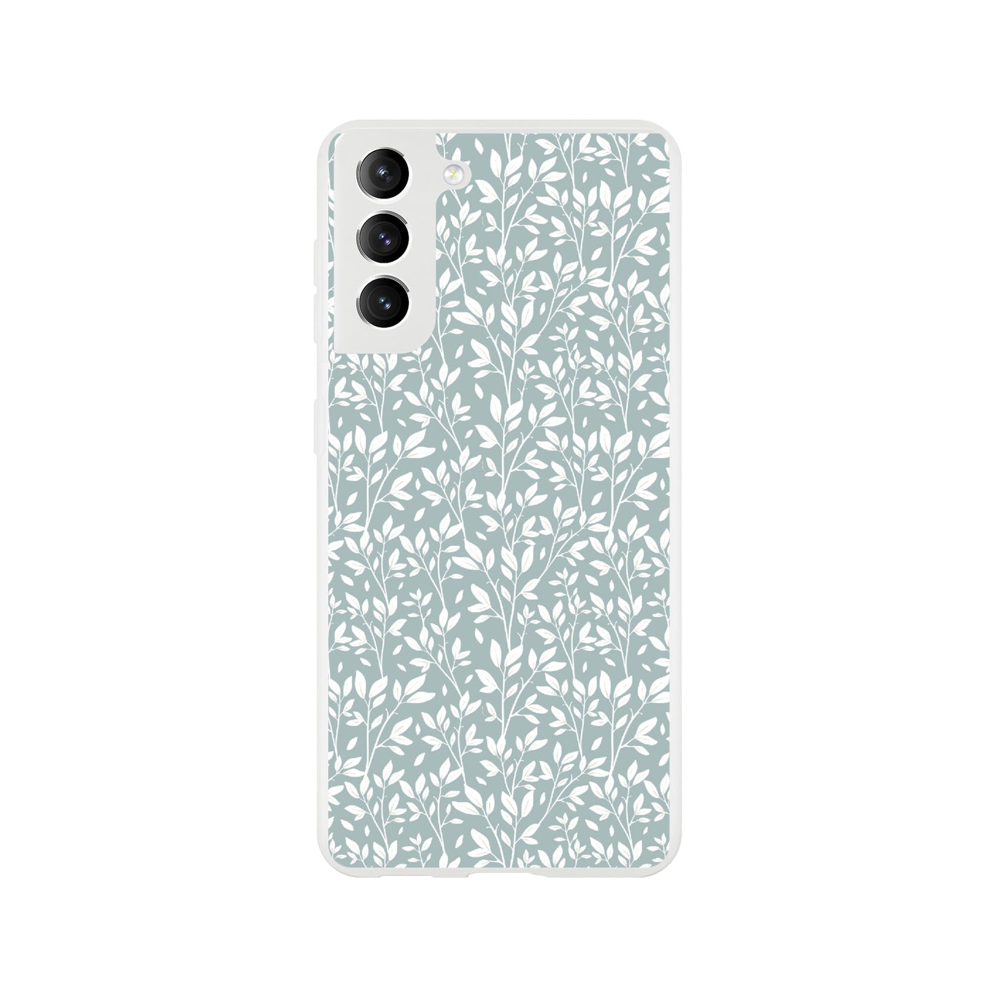 Sage Green Botanical Leaves Phone Case - Stylish & Protective