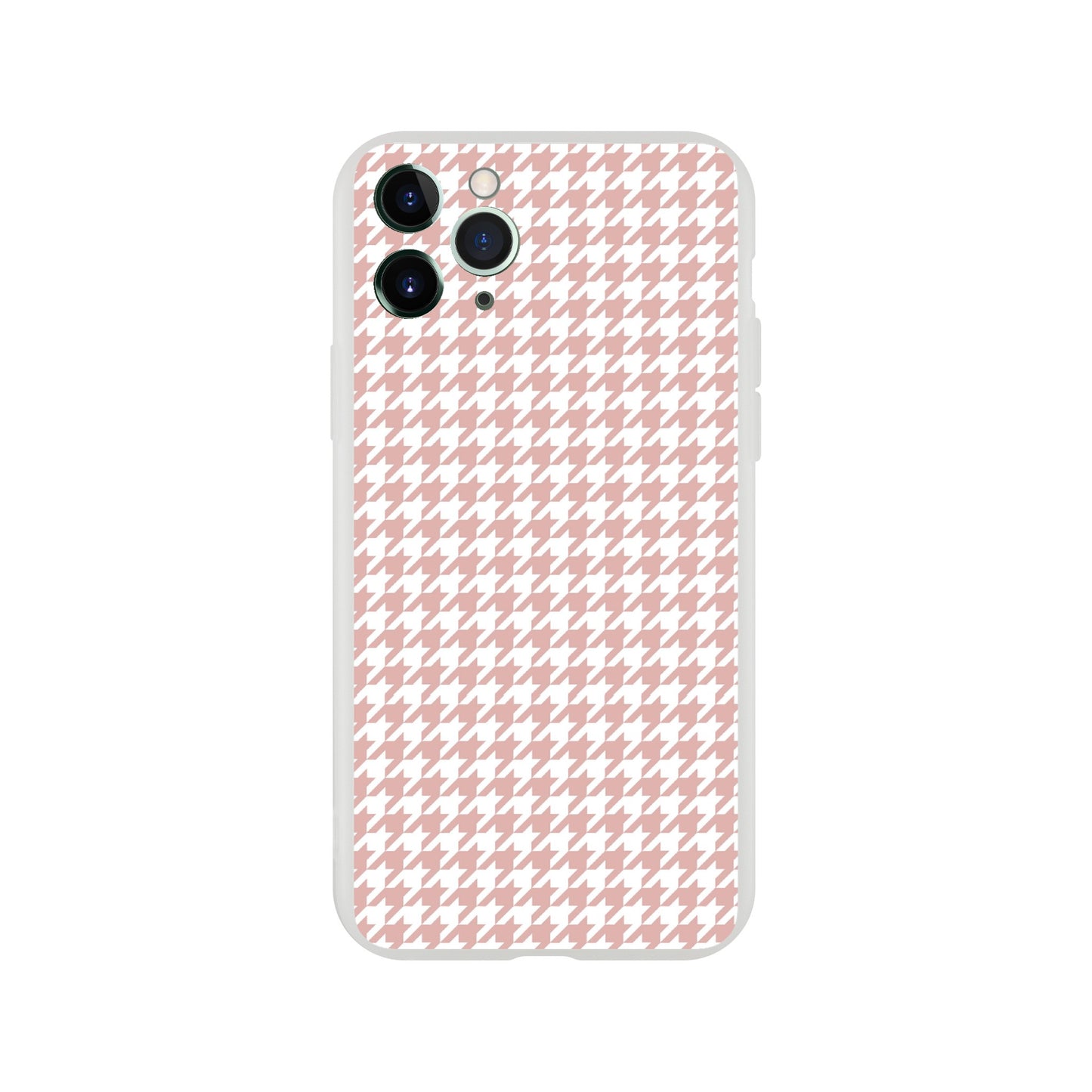 Houndstooth Pattern in Pink - Phone Case