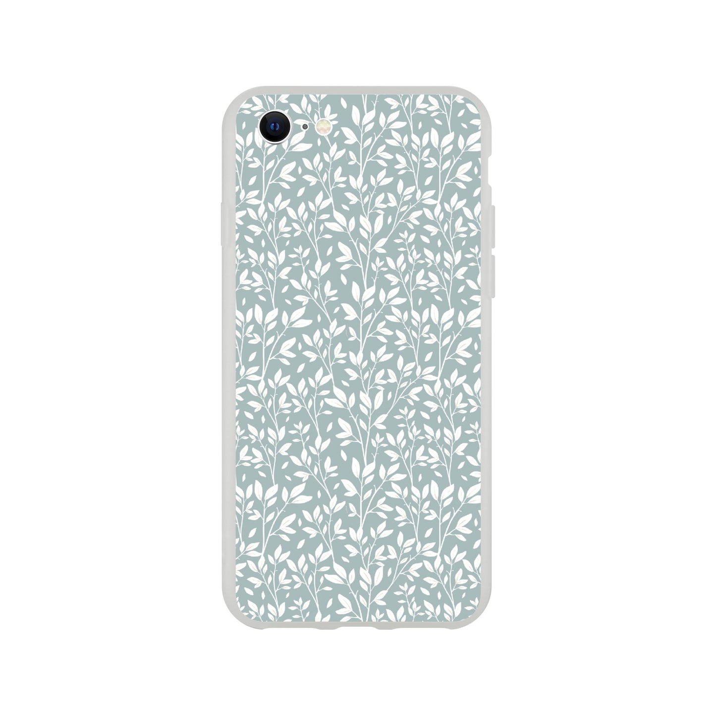 Sage Green Botanical Leaves Phone Case - Stylish & Protective