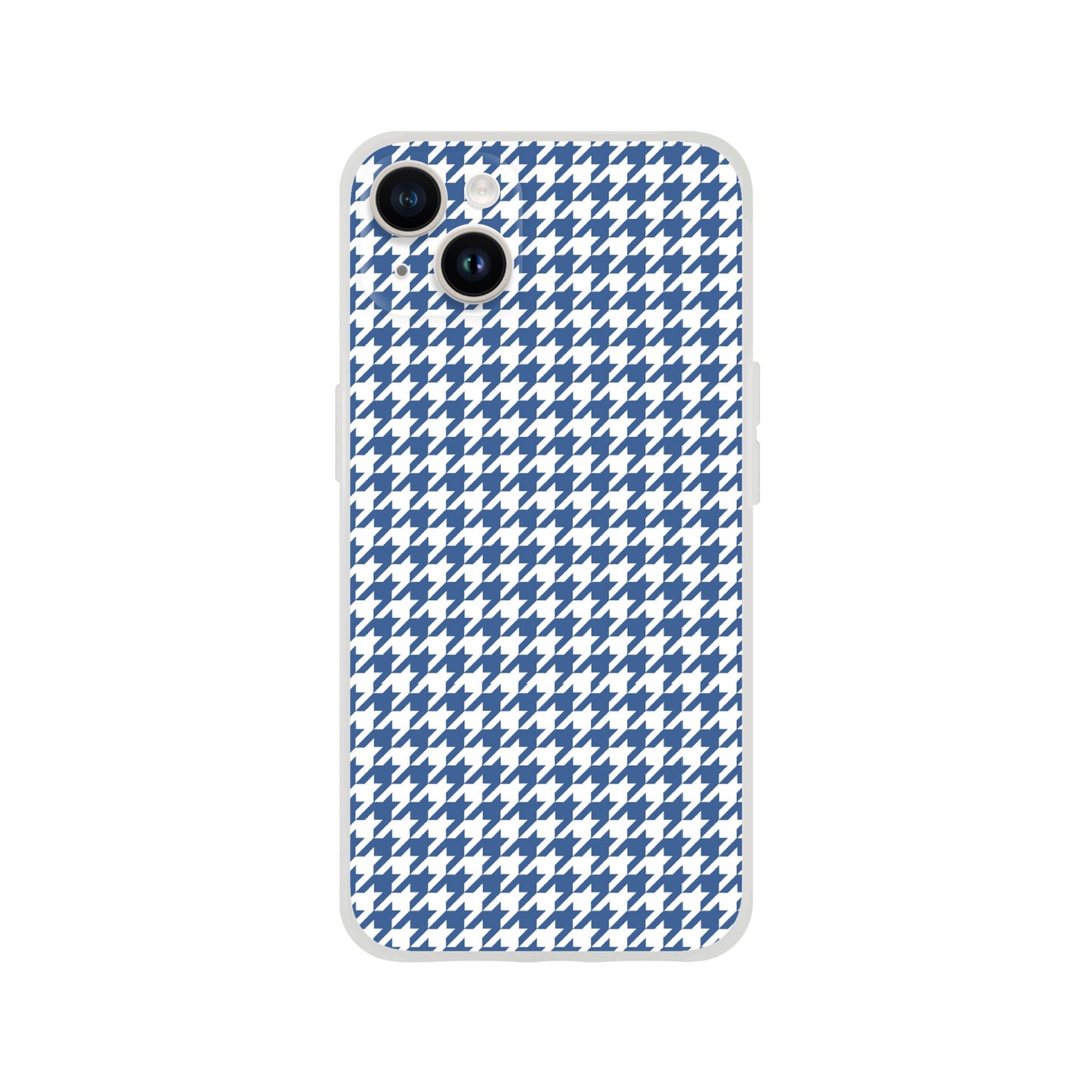 Houndstooth Pattern in Integra Blue - Phone Case