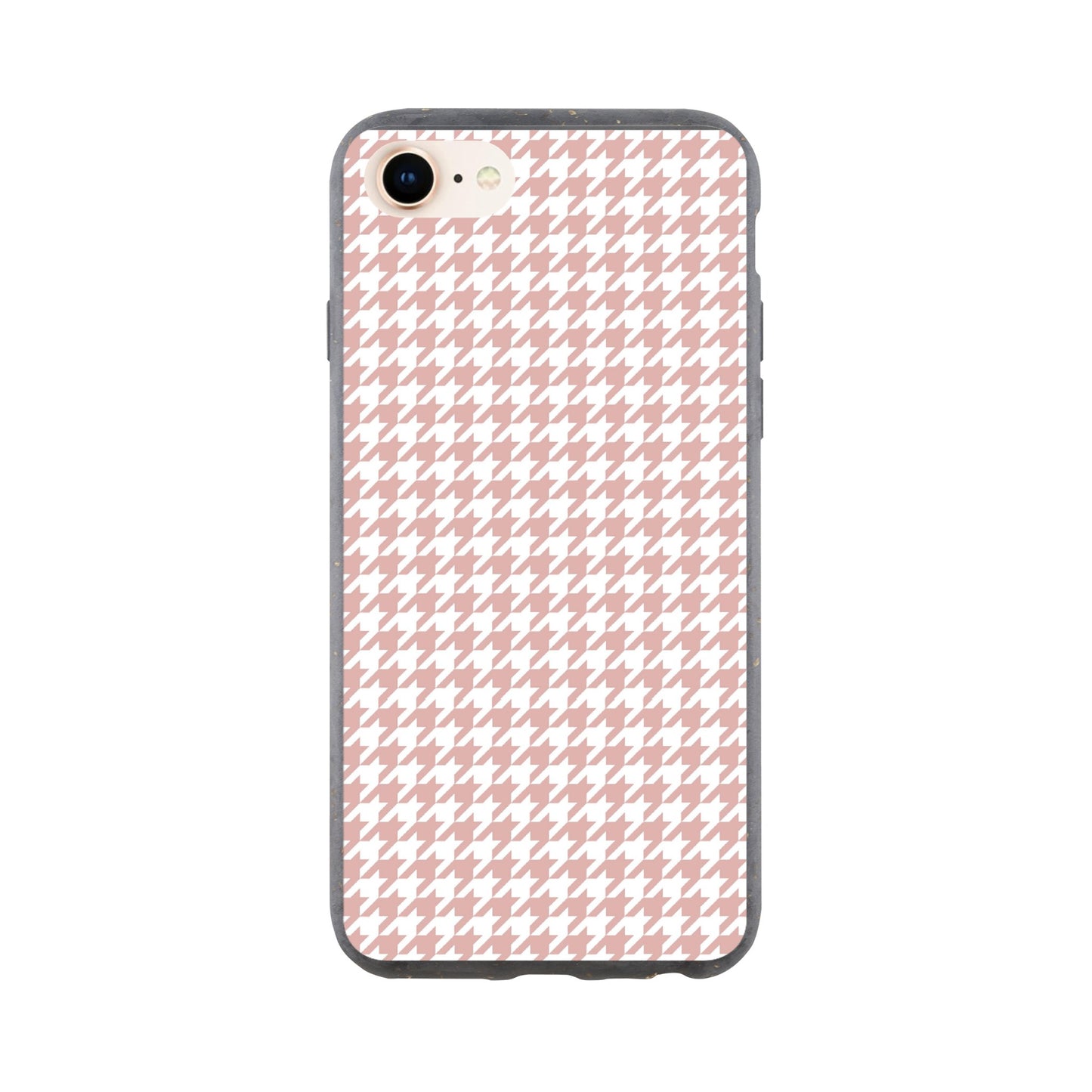 Houndstooth Pattern in Pink - Phone Case