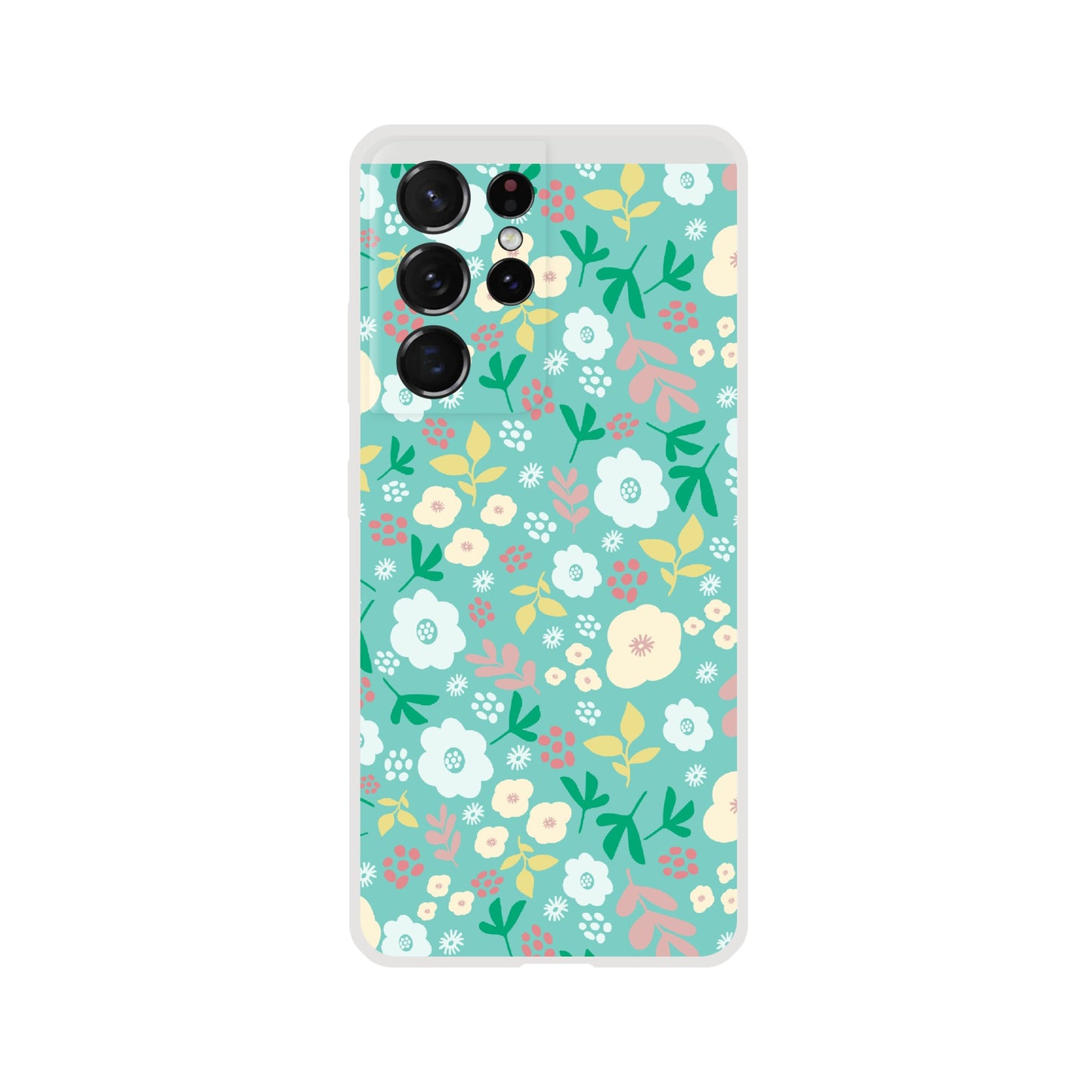 Spring Flowers on Green - Phone Case