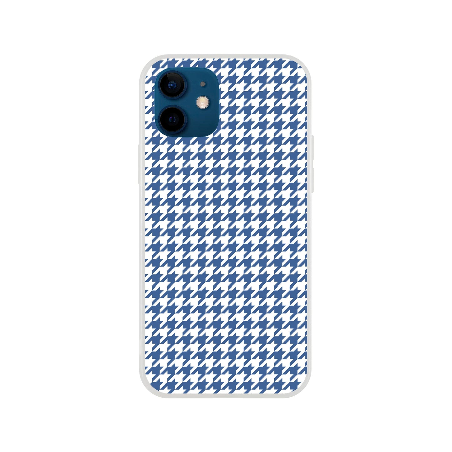 Houndstooth Pattern in Integra Blue - Phone Case