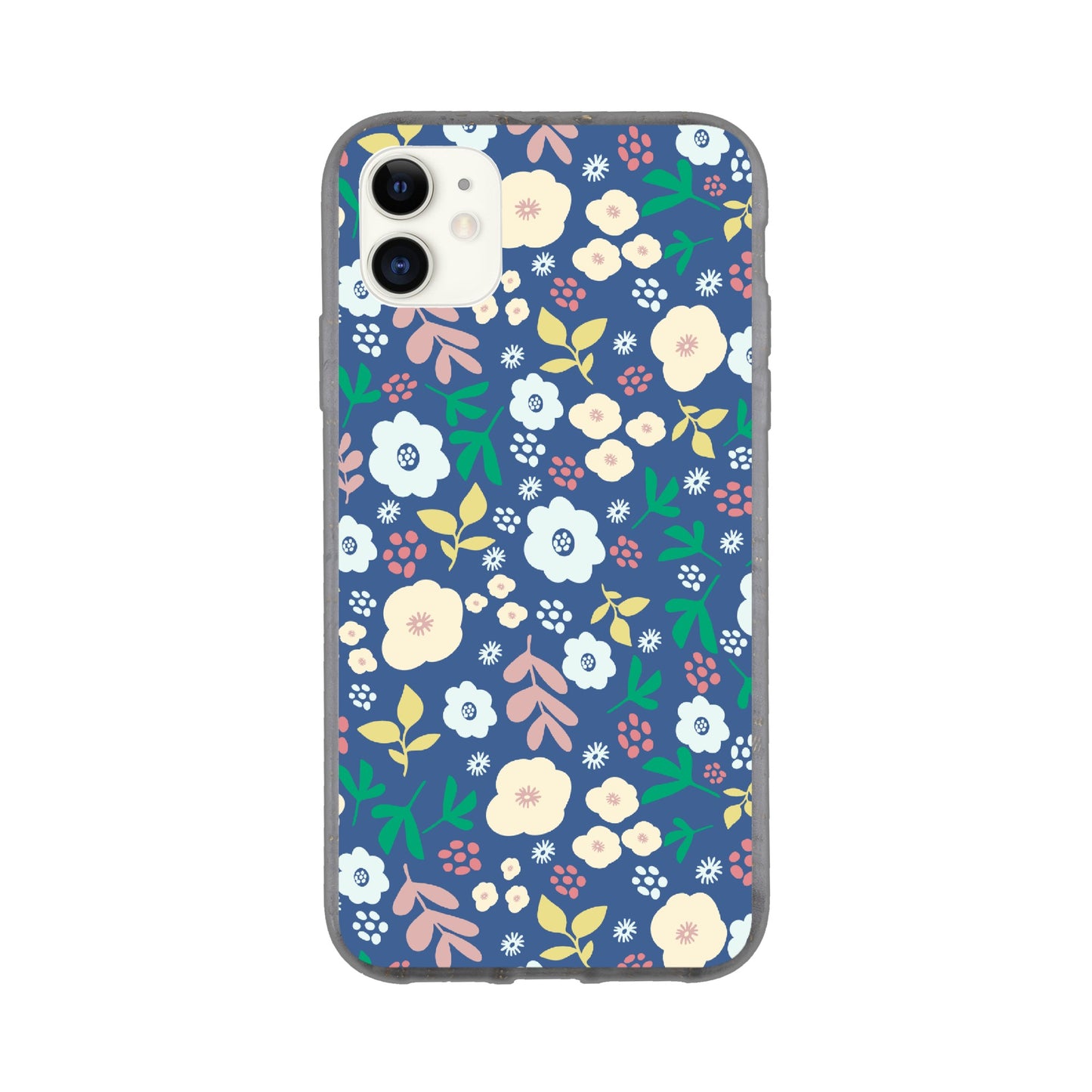 Spring Flowers on Blue - Phone Case