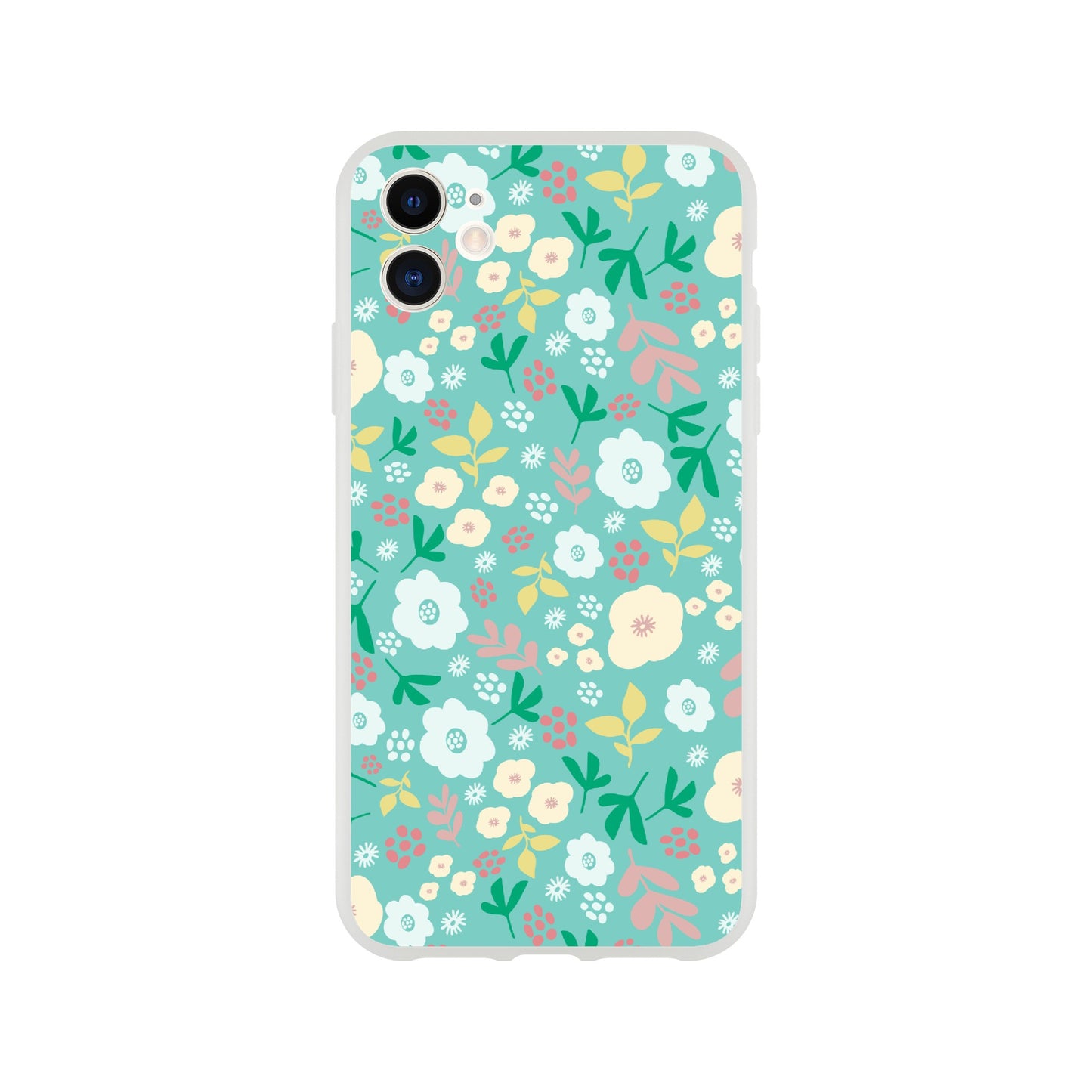 Spring Flowers on Green - Phone Case