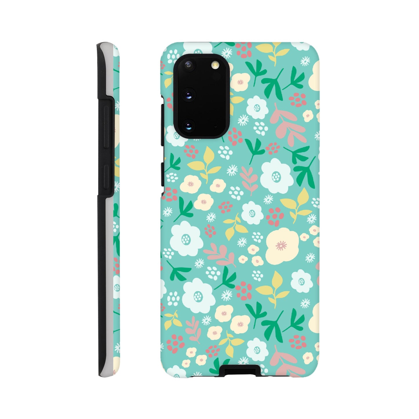 Spring Flowers on Green - Phone Case