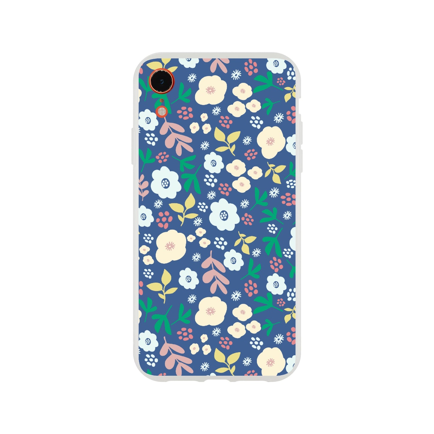 Spring Flowers on Blue - Phone Case