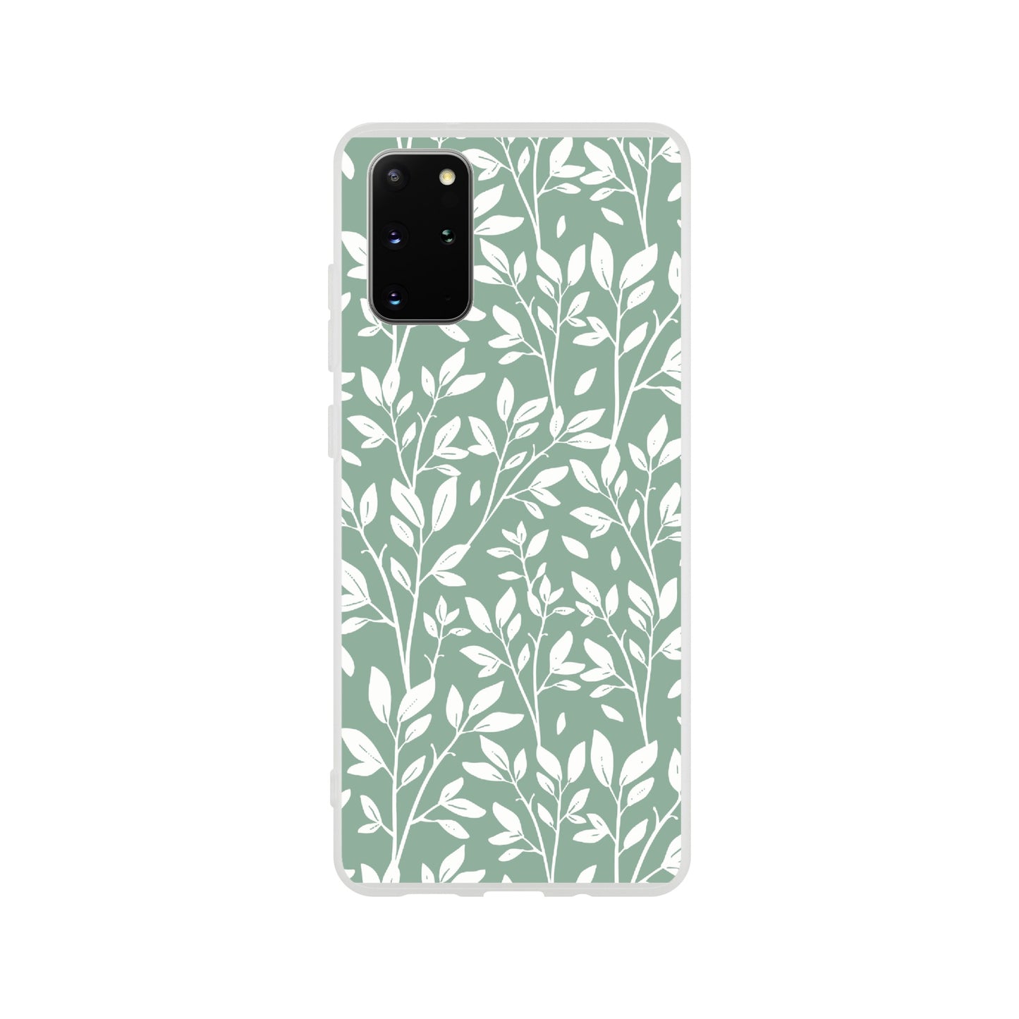 Restful Green Botanical Leaves Phone Case - Stylish & Protective
