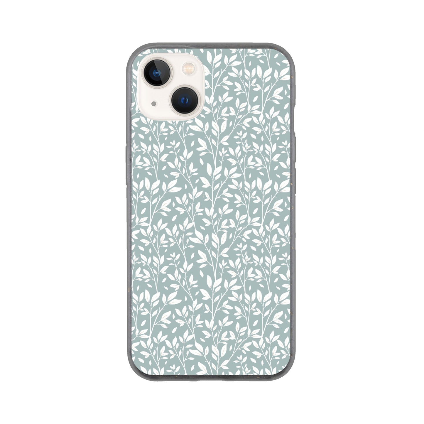 Sage Green Botanical Leaves Phone Case - Stylish & Protective