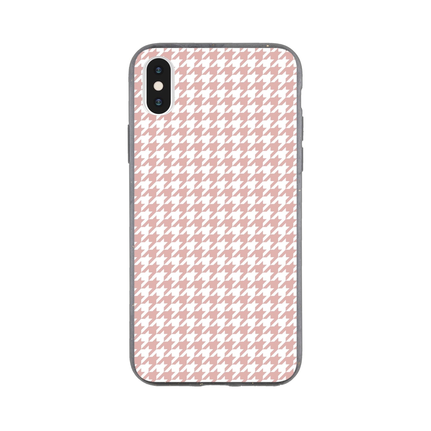 Houndstooth Pattern in Pink - Phone Case