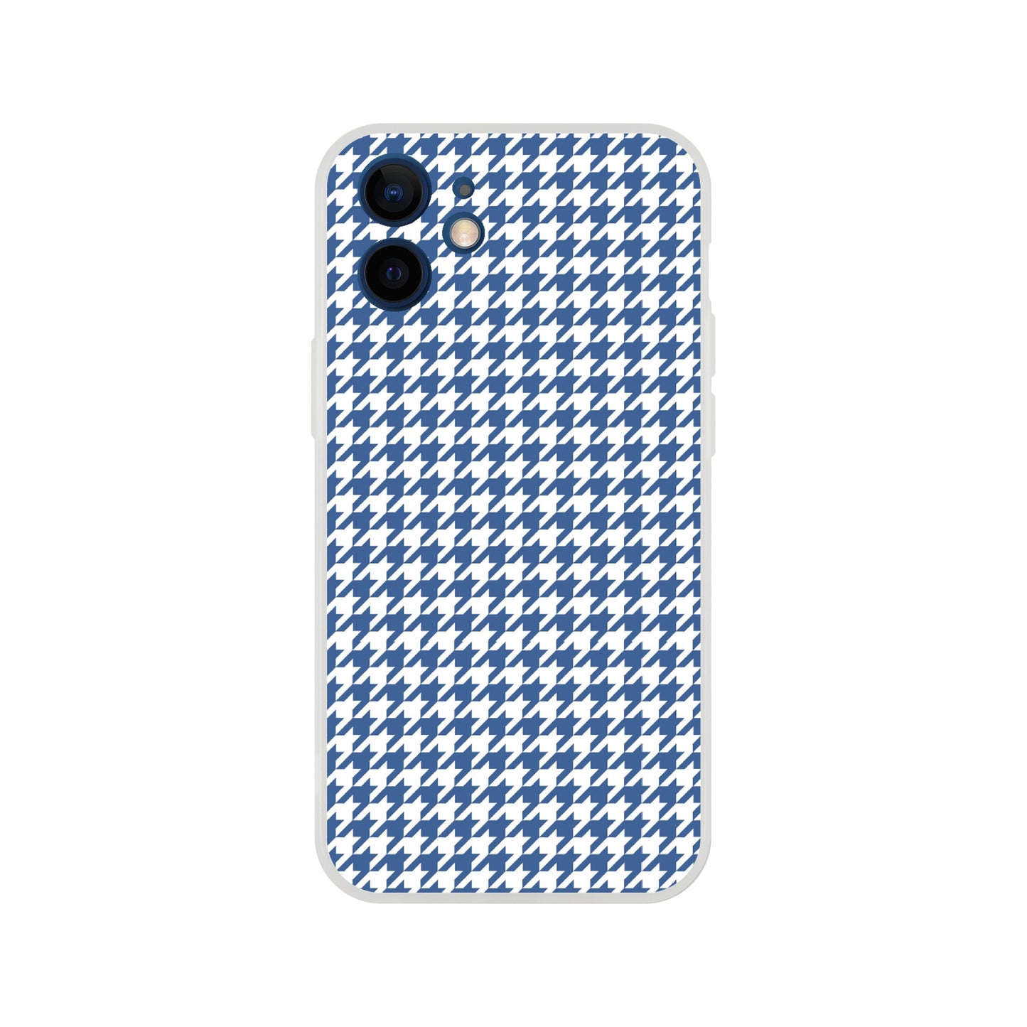 Houndstooth Pattern in Integra Blue - Phone Case