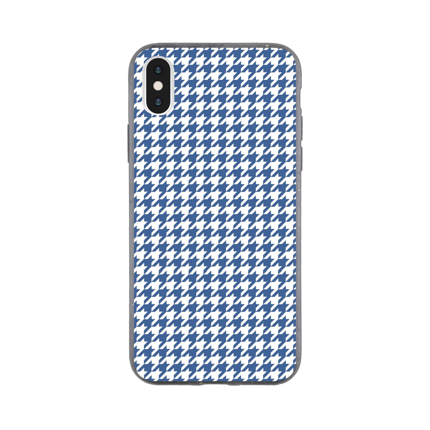 Houndstooth Pattern in Integra Blue - Phone Case