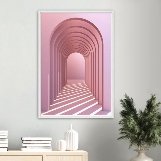 Pink Archways